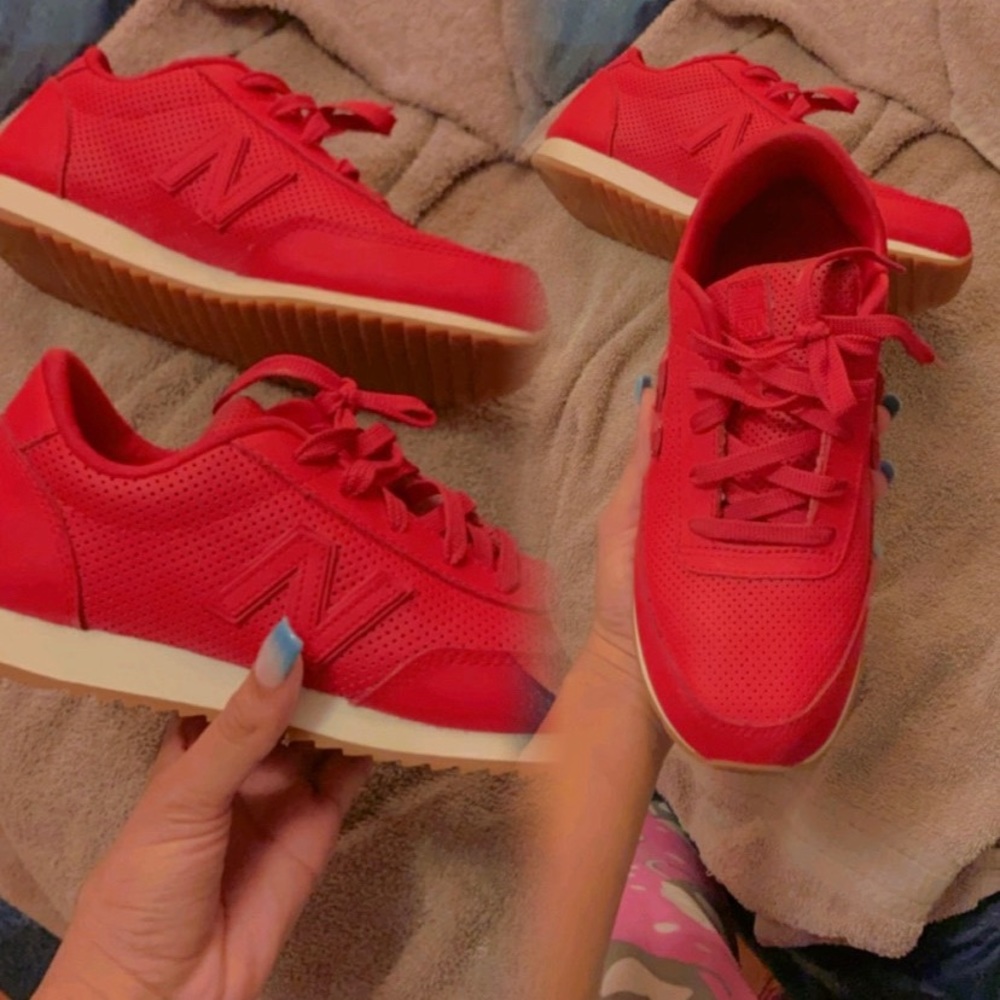 Red new balances
